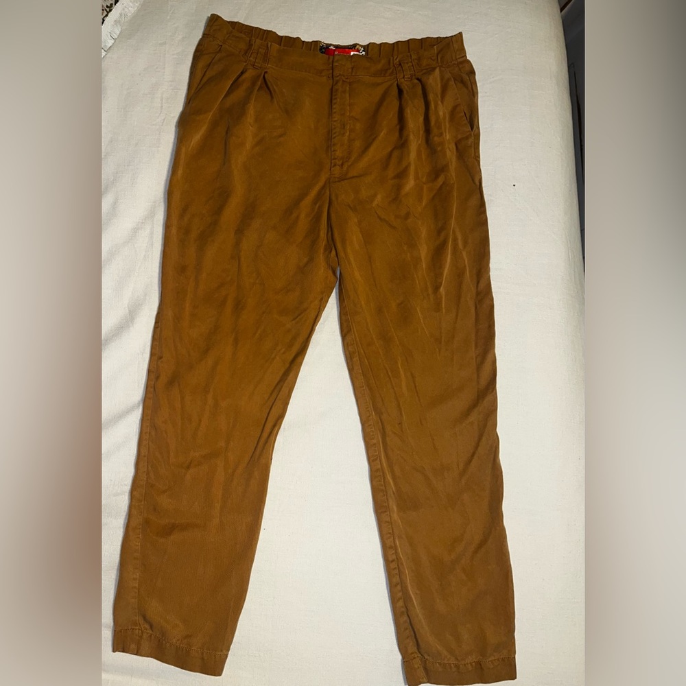 Anthropology clay color pants